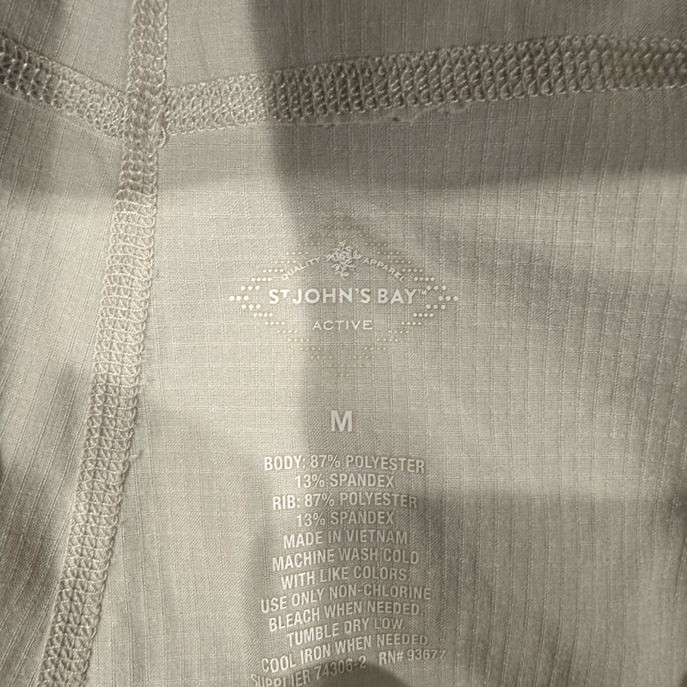 St. John's Bay Cream Women's Bermuda Shorts - Picture 2 of 3